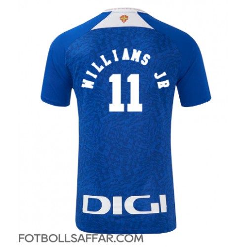 Athletic Bilbao Nico Williams #11 Bortatröja 2024-25 Kortärmad